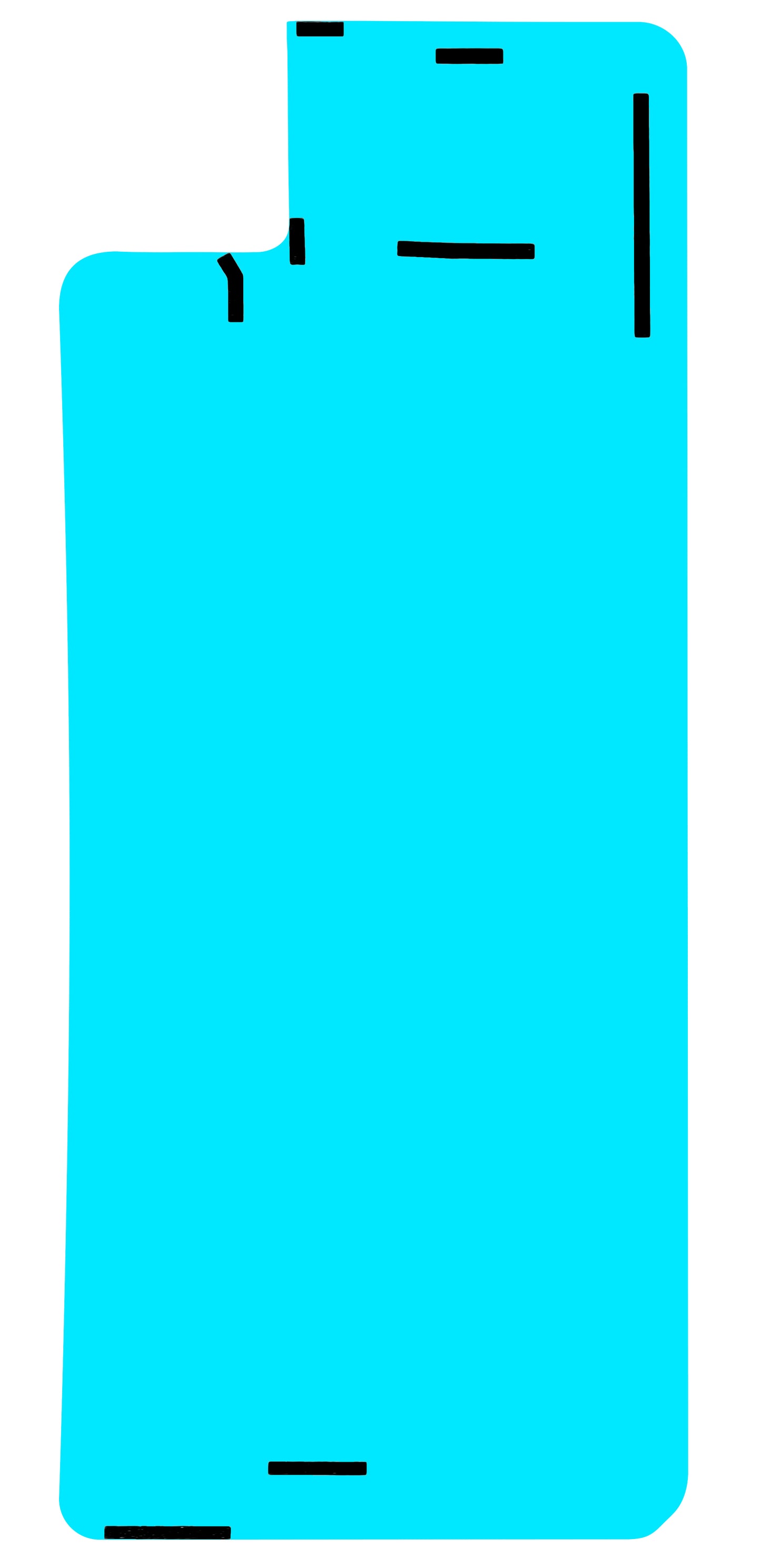 Vibrationssvamp Honor X7d 5G / 400 Smart 5G, Service Pack 9707ACBD