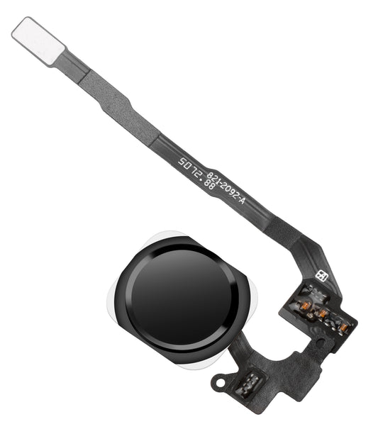 Apple iPhone SE (2016) / 5s Menu Button Assembly, with band, Black