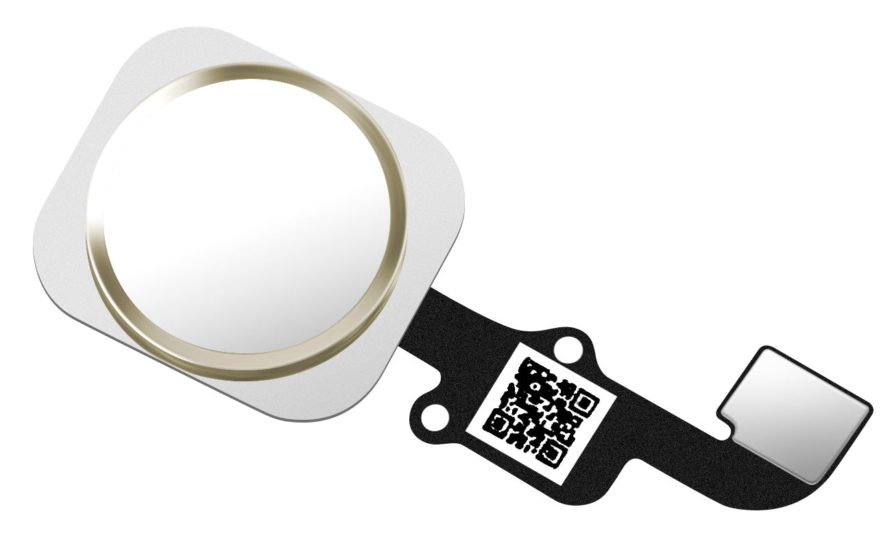 Apple iPhone 6 / 6 Plus menyknappsats, med band, guld
