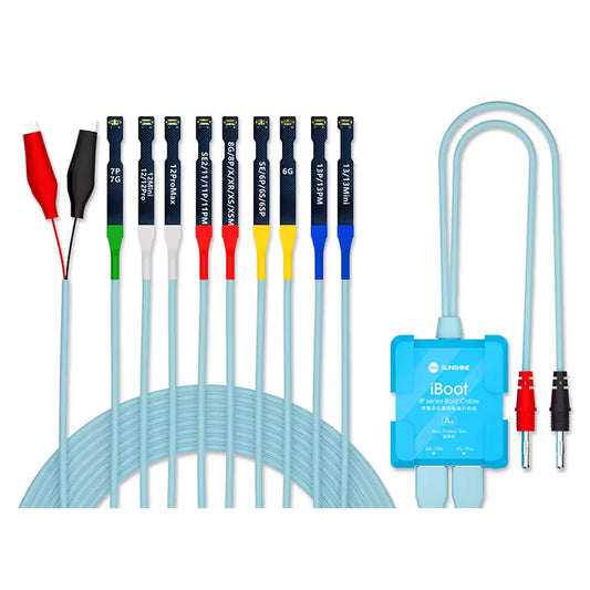 Sunshine IBOOT-A Strömkabel för Apple iPhone 6 - 14 Pro Max Series