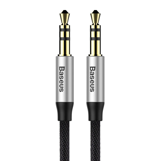 Ljudkabel 3,5 mm - 3,5 mm Baseus Yiven M30, 1,5 m, svart