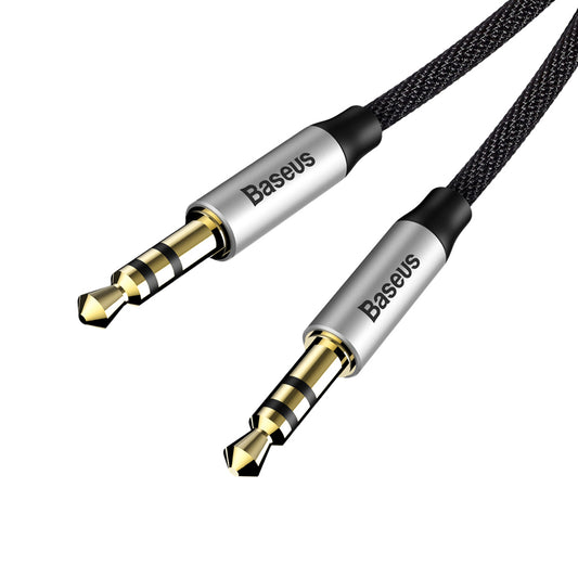 Ljudkabel 3,5 mm - 3,5 mm Baseus Yiven M30, 1,5 m, svart