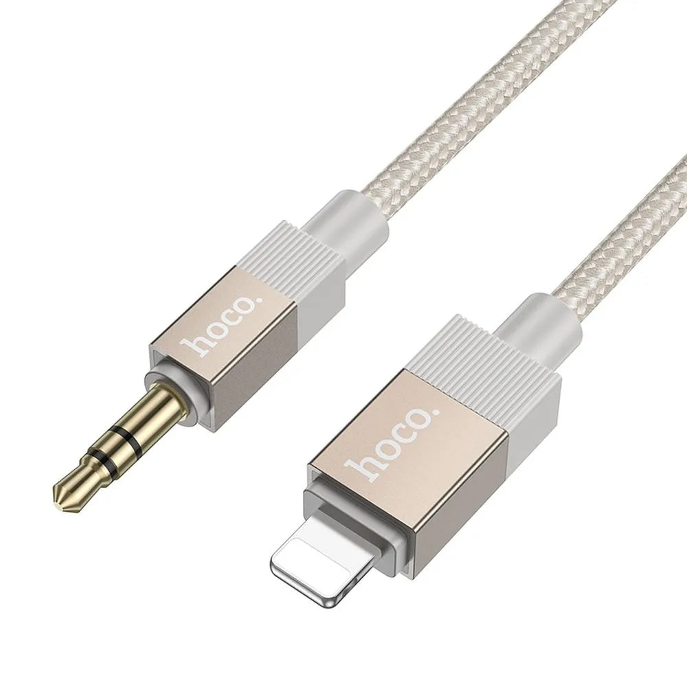 Audio Lightning-kabel - 3,5 mm HOCO UPA32A, 1 m, Guld