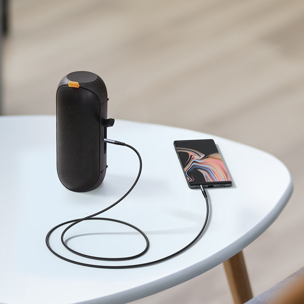 Audio Kabel 3.5mm - 3.5mm Joyroom SY-A08, 1.2m, Svart