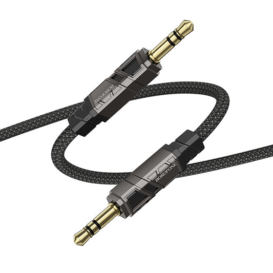 Audio Kabel 3.5mm - 3.5mm Borofone BL22 Dignity, 1m, Svart