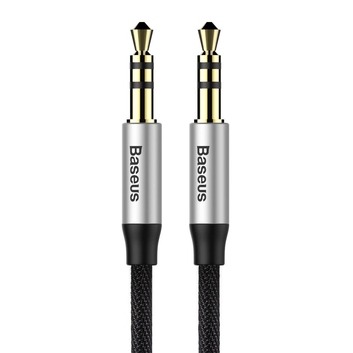 Baseus Yiven M30 3.5mm - 3.5mm Audio Cable, 1m, Black CAM30-BS1
