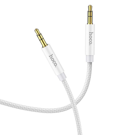 Ljudkabel 3,5 mm - 3,5 mm HOCO UPA19, 1m, Silver