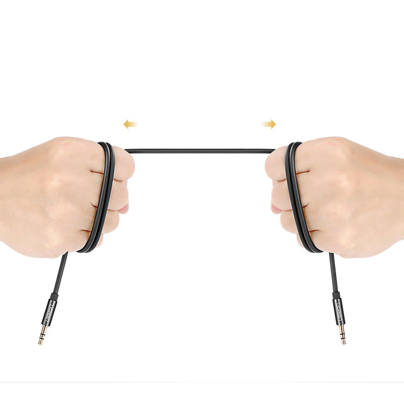 Audio Kabel 3.5mm - 3.5mm UGREEN AV119, 1m, Svart
