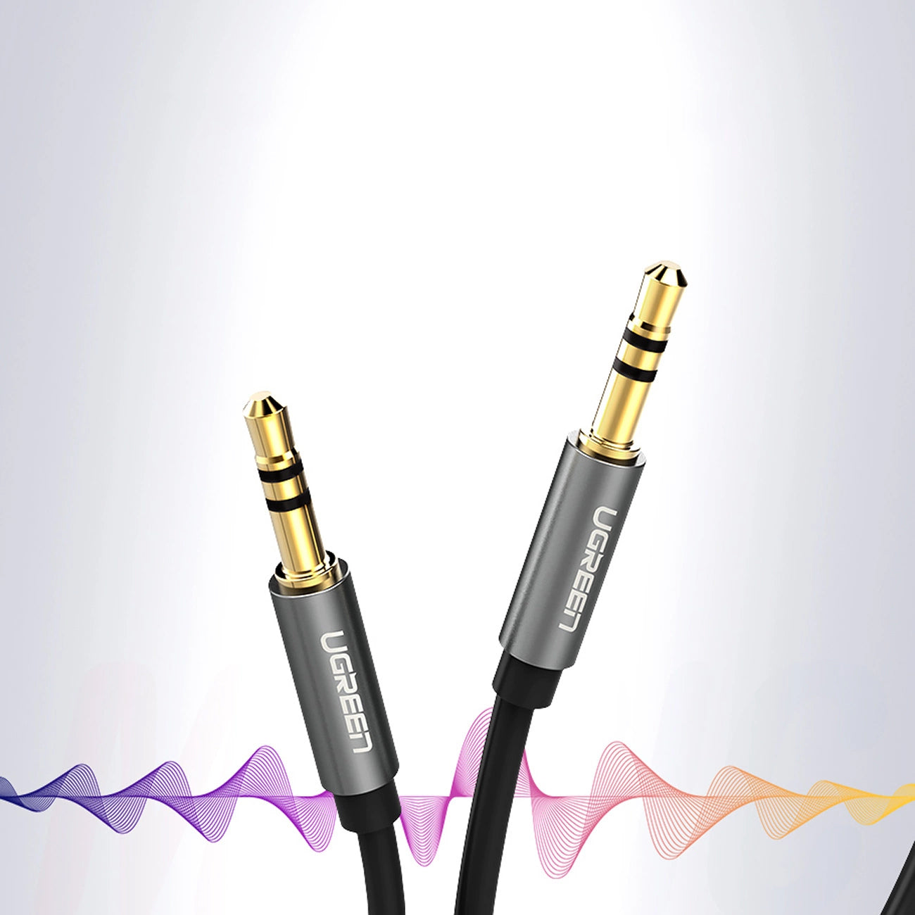 Audio Kabel 3.5mm - 3.5mm UGREEN AV119, 2m, Svart
