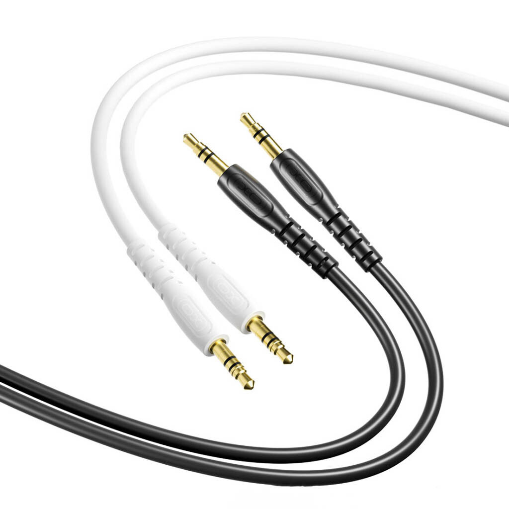 Audio Kabel 3.5mm - 3.5mm XO Design NB-R270, 1m, Vit