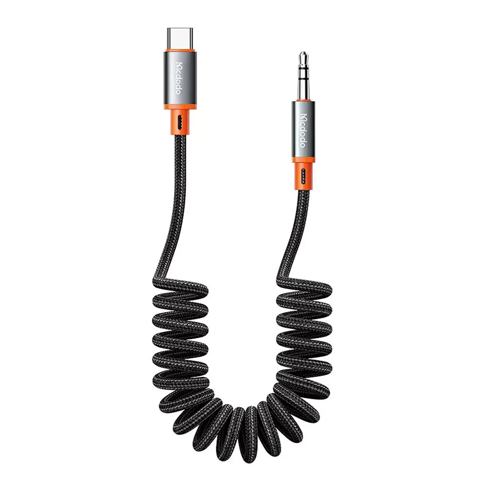 Audio-kabel USB-C - 3,5 mm McDodo CA-0900, 1,8 m, Svart