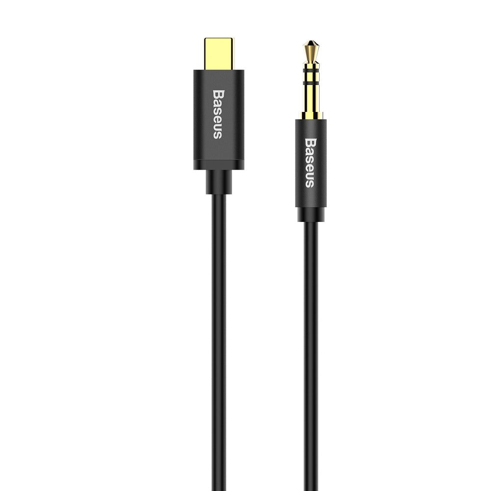 Audio Cable USB-C - 3.5mm Baseus Yiven M01, 1.2m, Svart CAM01-01
