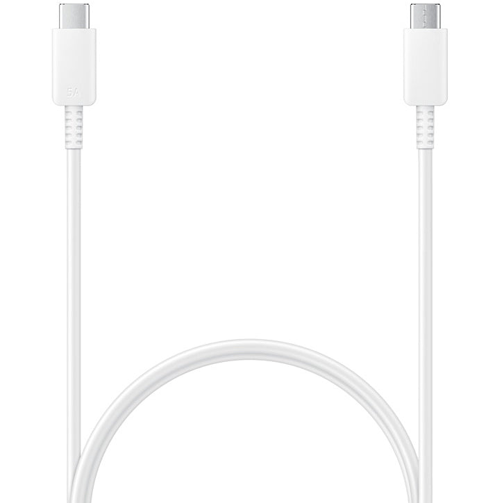 USB-C data- och laddningskabel - USB-C Samsung EP-DN975, 100W, 1m, Vit EP-DN975BWEGWWW