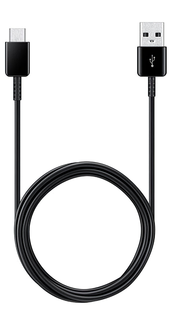 USB-A - USB-C Samsung Data- och Laddningskabel, 25W, 1.5m, Svart EP-DG930IBEGWW