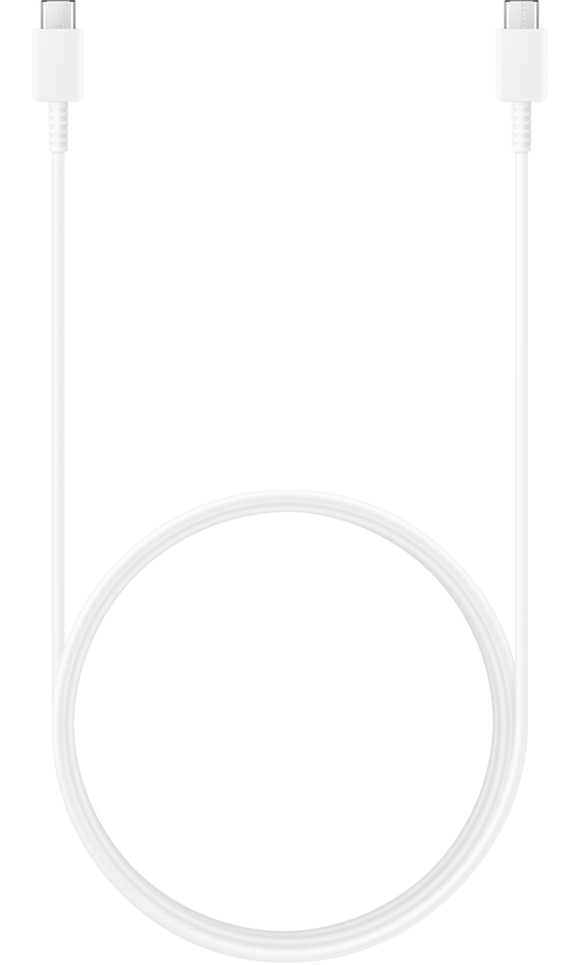 USB-C data- och laddningskabel - USB-C Samsung, 100 W, 1,8 m, vit EP-DX510JWEGEU