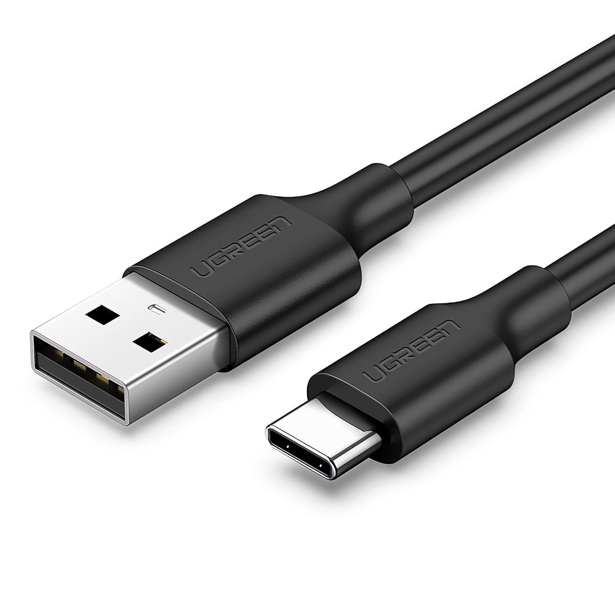 UGREEN US287 USB-A to USB-C Data and Charging Cable, 18W, 1.5m, Black