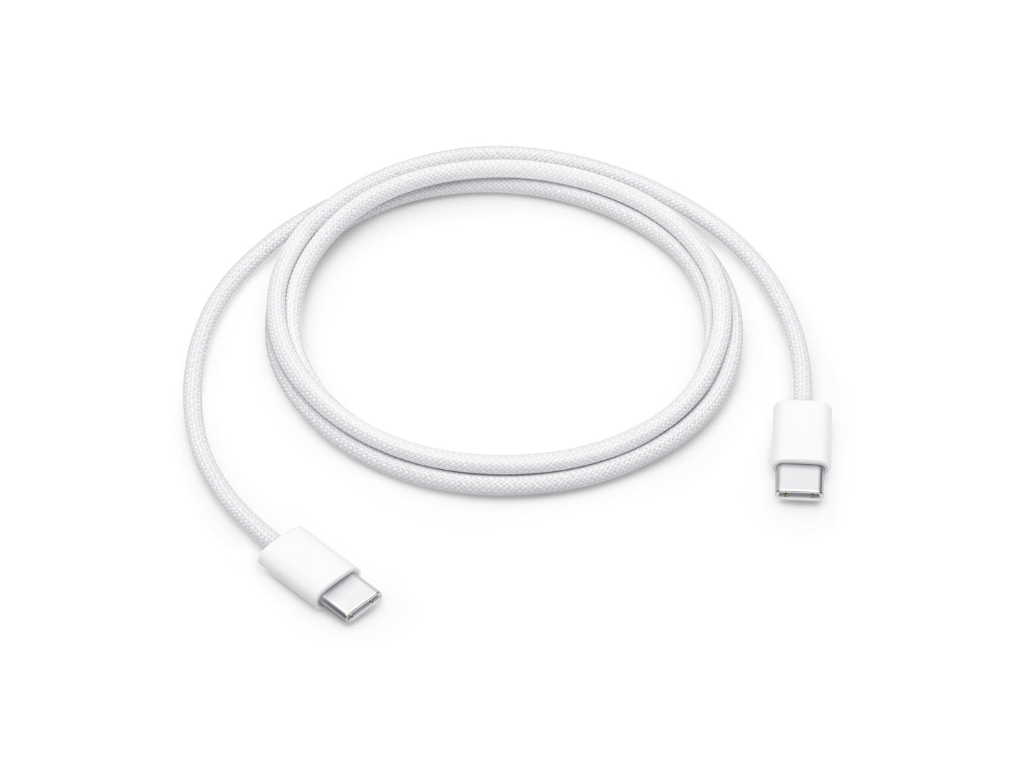 USB-C - USB-C Apple data- och laddningskabel, 96W, 1m, Vit, Swap MQKJ3AM/A