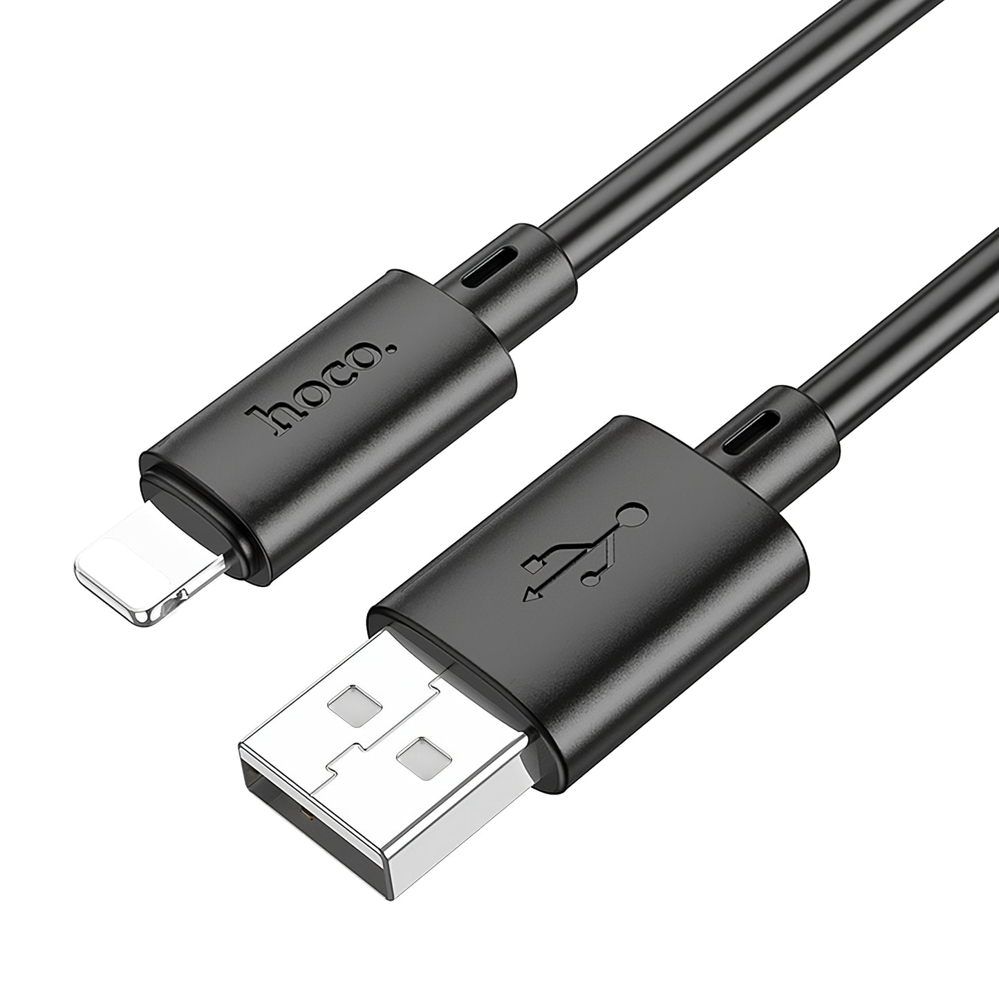 Data- och laddningskabel USB-A - Lightning HOCO X88, 18W, 1m, svart