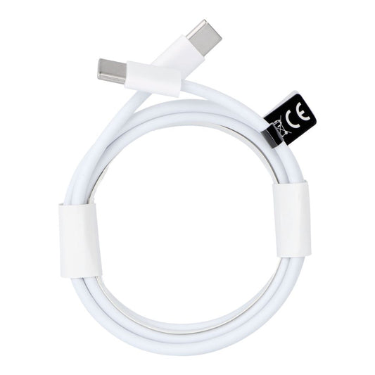 USB-C data- och laddningskabel - USB-C OEM USB-C HD26 Box, 30W, 2m, Vit