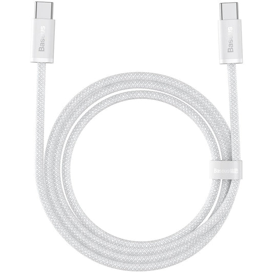 USB-C data- och laddningskabel - USB-C Baseus Dynamic 3 Series, 100W, 2m, vit P10367000Y11-01