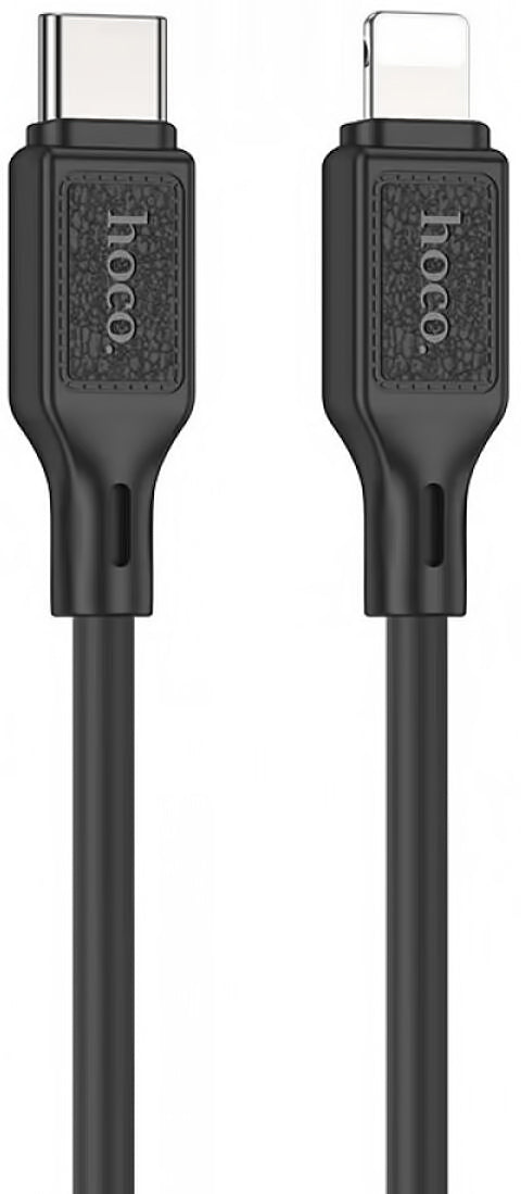 USB-C - Lightning data- och laddningskabel HOCO X90, 20W, 1m, svart