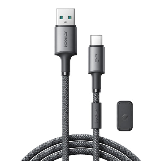 USB-A till USB-C data- och laddningskabel Joyroom S-A50, 60W, 1.2m, Grå