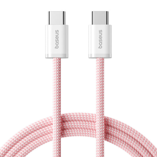 USB-C till USB-C Data- och Laddningskabel Baseus Dynamic 4 Series, 100W, 1m, Rosa P10381400411-00