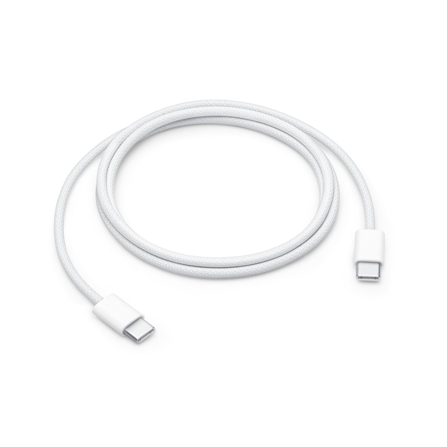 Data- och laddningskabel USB-C - USB-C Apple A2795, 60W, 1m, Vit, Swap MW493ZM/A