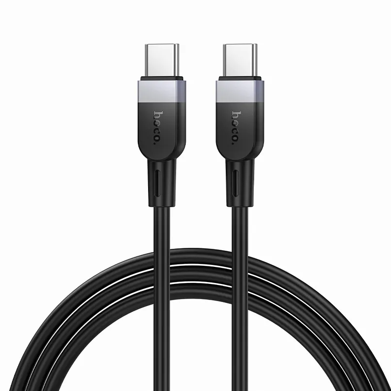 USB-C Data- och Laddningskabel - USB-C HOCO X109, 60W, 1m, Svart
