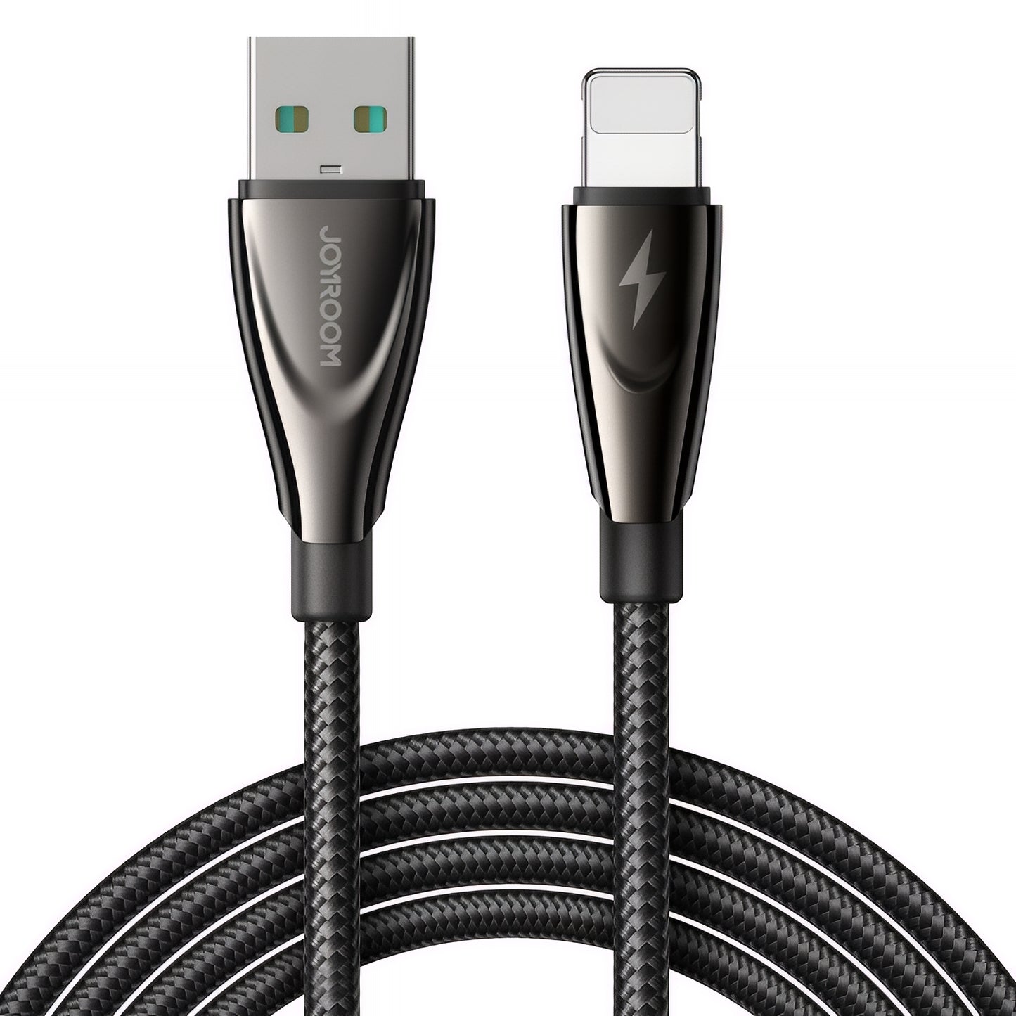USB-A till Lightning data- och laddningskabel Joyroom SA31-AL3, 18W, 1,2m, svart