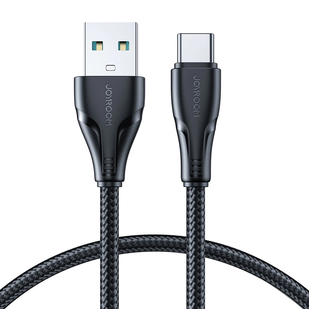USB-A till USB-C data- och laddningskabel Joyroom S-A11, 18W, 1.2m, Svart