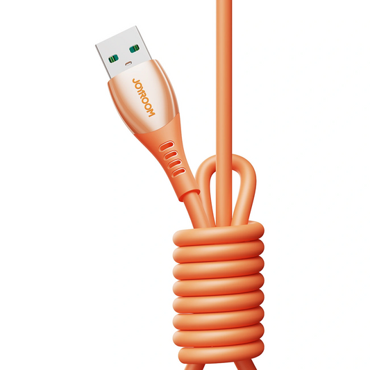 Data- och laddningskabel USB-C - Lightning Joyroom S-A59 Vibrant, 30W, 1.2m, Orange