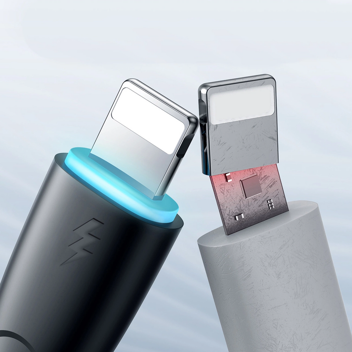 Joyroom SA32-AL3 USB-A–Lightning-kabel för dataöverföring och laddning, 18 W, 1 m, svart
