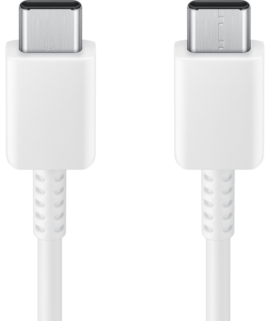 USB-C data- och laddningskabel - USB-C Samsung, 100 W, 1,8 m, vit EP-DX510JWEGEU