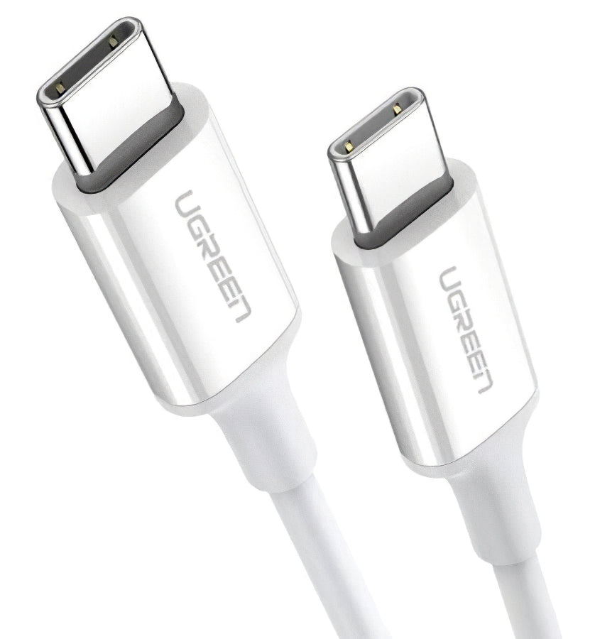 USB-C data- och laddningskabel - USB-C UGREEN US264, 60W, 1m, vit