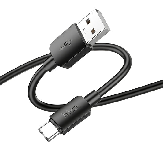Data- och laddningskabel USB-A - USB-C HOCO X96, 27W, 1m, Svart