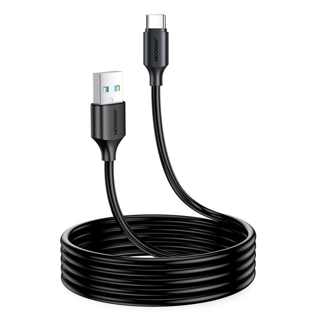 USB-A to USB-C Data and Charging Cable Joyroom S-A9, 20W, 2m, Black