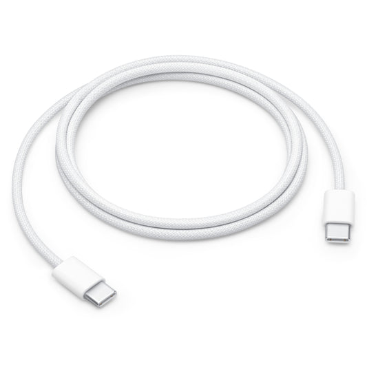 Data- och laddningskabel USB-C - Apple USB-C, 60W, 1m, Vit MQKJ3ZM/A