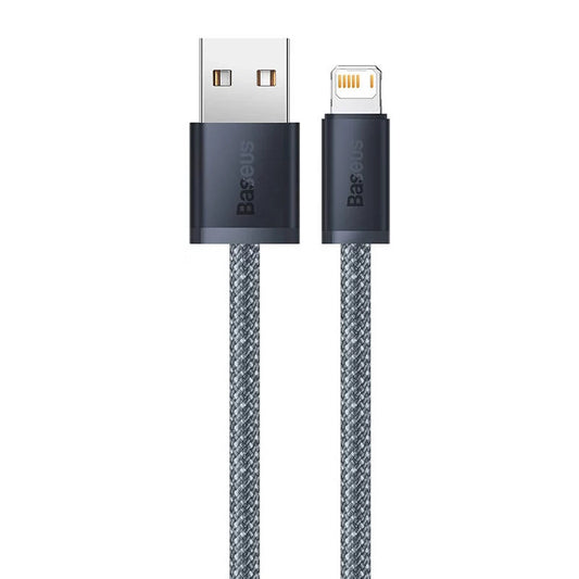Data- och laddningskabel USB-A - Lightning Baseus Dynamic Series, 18W, 1m, Grå