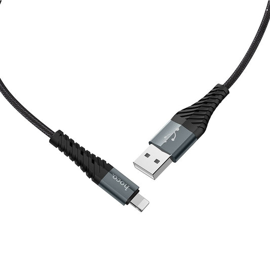 Data- och laddningskabel USB-A - Lightning HOCO X38 Cool, 18W, 1m, svart