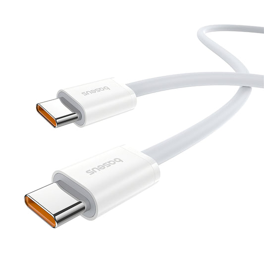 USB-C data- och laddningskabel - USB-C Baseus Superior Series 2, 100W, 1m, vit P10365200211-03