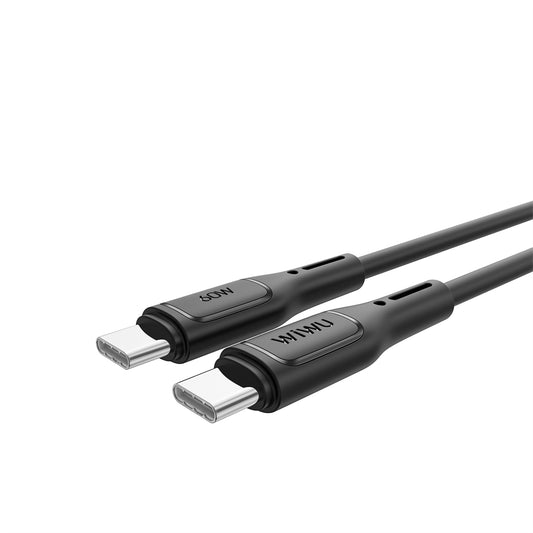 USB-C - USB-C data- och laddningskabel WiWu Wi-C043E Starlink, 60W, 1m, svart