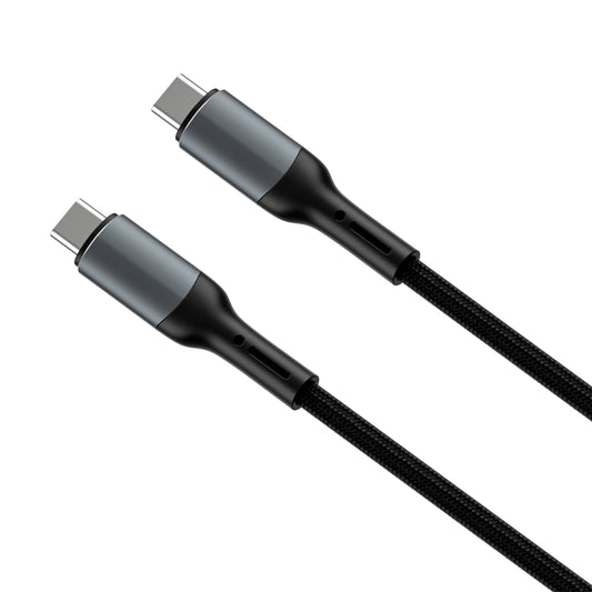 Data- och laddningskabel USB-C till USB-C WiWu Wi-C036, 240W, 1m, Svart