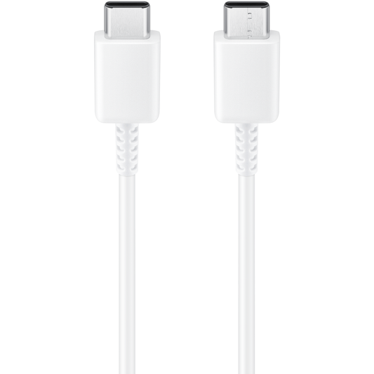 USB-C data- och laddningskabel - USB-C Samsung EP-DW767JWE, 25W, 1,8m, Vit GP-TOU021RFCWWW
