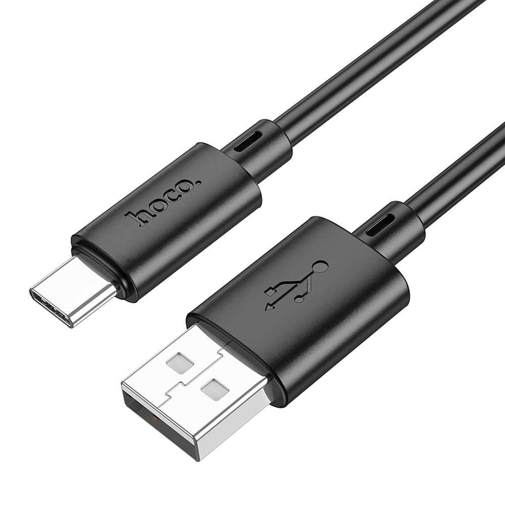 Data- och laddningskabel USB-A - USB-C HOCO X88, 18W, 1m, svart