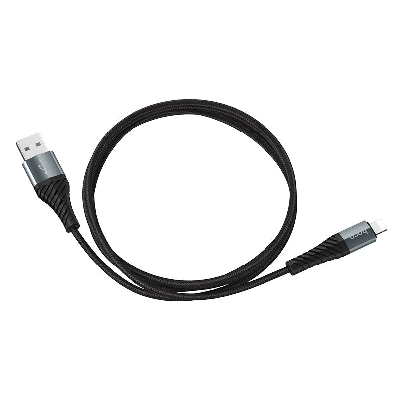 Data- och laddningskabel USB-A - Lightning HOCO X38 Cool, 18W, 1m, svart
