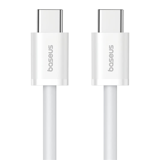 USB-C data- och laddningskabel - USB-C Baseus Superior Series 2, 100W, 1m, vit P10365200211-03