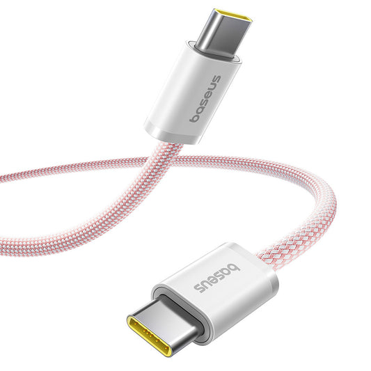USB-C till USB-C Data- och Laddningskabel Baseus Dynamic 4 Series, 100W, 1m, Rosa P10381400411-00