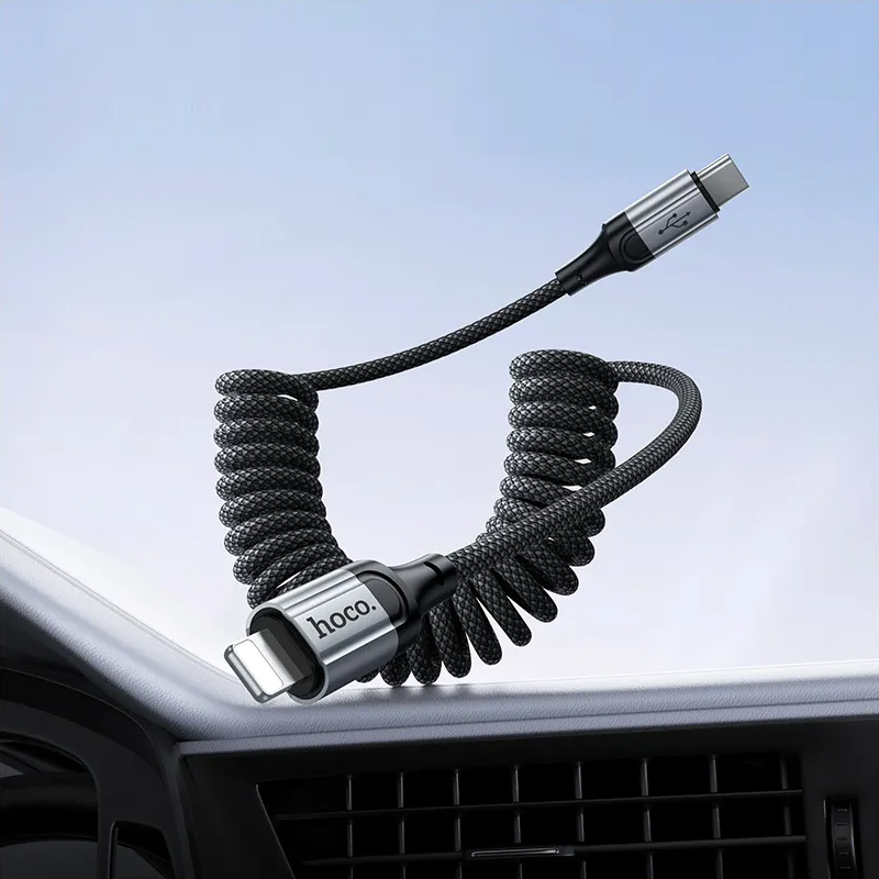 USB-C to Lightning Data and Charging Cable HOCO X121, 27W, 1.5m, Black