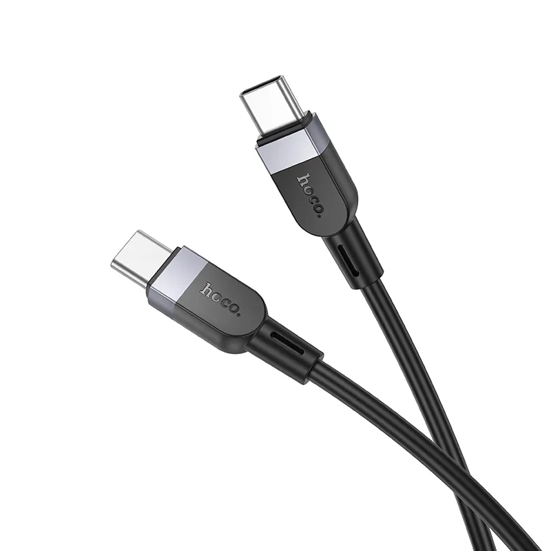 USB-C Data- och Laddningskabel - USB-C HOCO X109, 60W, 1m, Svart